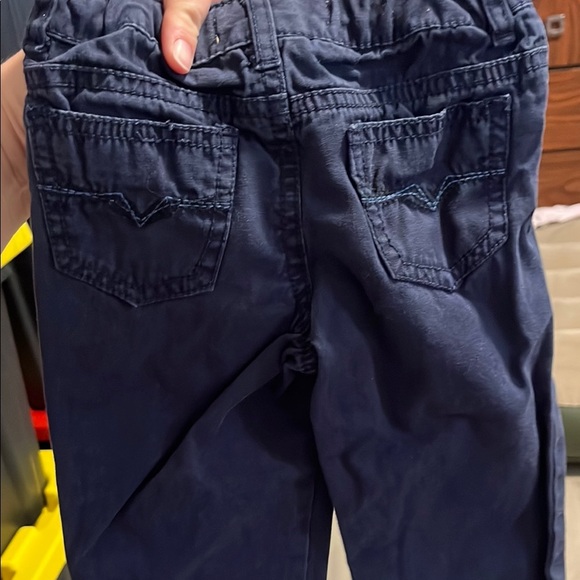Kids Navy Blue Pants - Picture 2 of 2